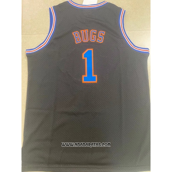 Camiseta Nino Tune Squad Bugs Bunny #1 Negro